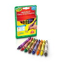 Crayola クレヨラ My First Crayola Washable Easy-Grip Crayons 8 マイファーストクレヨラ さんかくクレヨン 8色 811308