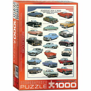 Eurographics 1000ピース ジグソーパズル ユーログラフィックス 正規品 American Cars 6000-3870