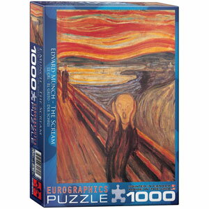 Eurographics 1000ピース ジグソーパズル ユーログラフィックス The Scream by Edvard Munch 6000-4489