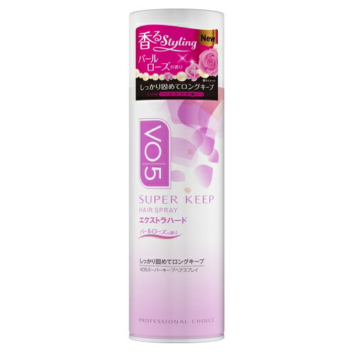 -------------------------------------------------------------- 画像はイメージです。 ※ PC環境により実際の色味や質感と異なって表示される場合がございます。 ※ 部品・パーツなどの一部の商品では本体の商品画像を使用しております。 ※ 製品の仕様・画像・パッケージは、メーカー側から予告なく変更される場合があります。 -------------------------------------------------------------- ヘアスタイルをしっかり固めてロングキープ。雨・風の日もくずれません。髪をケアする海藻エッセンス、ラベンダーエッセンス配合。パールローズの香り。■ サイズ(mm)奥行 66×幅 66×高さ 224■ 重量(g)444■ 仕様・成分エタノール、LPG、(アクリレーツ / アクリル酸アルキル(C−18) / アルキル(C−18)アクリルアミドコポリーマAMP、海藻エキス、ラベンダー油、ラノリン脂肪酸オクチルドデシル、PVP，PPG−9ジグリセリル、ポリシリコーン・13、ステアラミドプロピルジメチルアミン、BHT、香料アルコール類(エタノール)266ml■ 原産国日本 【発売元、製造元、輸入元又は販売元】サンスター 商品区分：化粧品広告文責：ナチュラルウェブ株式会社TEL：03-6423-0750※パッケージ・内容等予告なく変更する場合がございます。 【メーカー・ブランド】 SUNSTAR / さんすたー 【#194】　