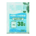 日本技研 半透明ごみ袋 30L 20枚 NNY-32