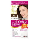 ダリヤ サロンドプロ 無香料ヘアカラー 早染め乳液 6 ダークブラウン