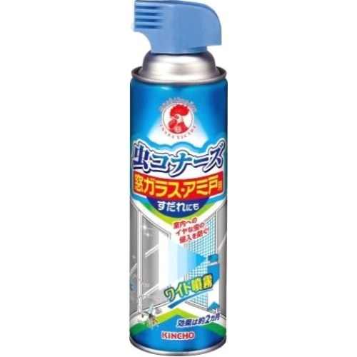 KINCHO 虫コナーズ 窓ガラス 網戸用 虫除けスプレー 450ml