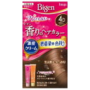 ホーユー ビゲン香りのヘアカラークリーム 4D 落ち着いたライトブラウン