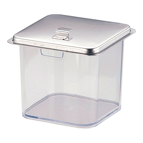 三宝産業 UK 薬味入れ フック付蓋仕様 8cm