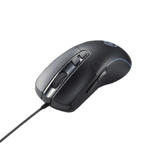 エレコム ゲーミングマウス 有線 USB 5ボタン 光学式 高耐久 FPS PS5 eスポーツ ブラック M-G01URBK