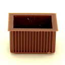 和気産業 WAKI イスキャップ 平角 茶 23×36mm BC-231