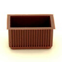 和気産業 WAKI イスキャップ 平角 茶 24×45mm BC-232