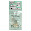 和気産業 WAKI 石こうくぎ 白 ミニフック付 2セット入 WF-145