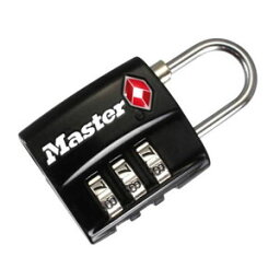 Master Lock マスターロック TSAナンバー可変式ロック ブラック 4680JADBLK