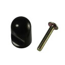 ハイロジック ポッキーツマミ 16mm ブラック T-398 30398