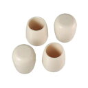 ハイロジック パイプ 脚キャップ 15mm 白丸 4個入 A-113 57113