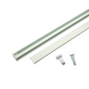 ハイロジック 樹脂19フックレールセット 500 ホワイト JFRS500W