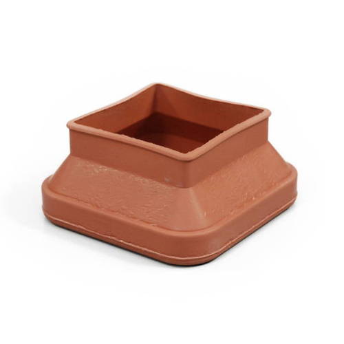 光 フリーサイズゴム脚キャップ バラ 茶 角 50〜65mm用 F4-5651(4)