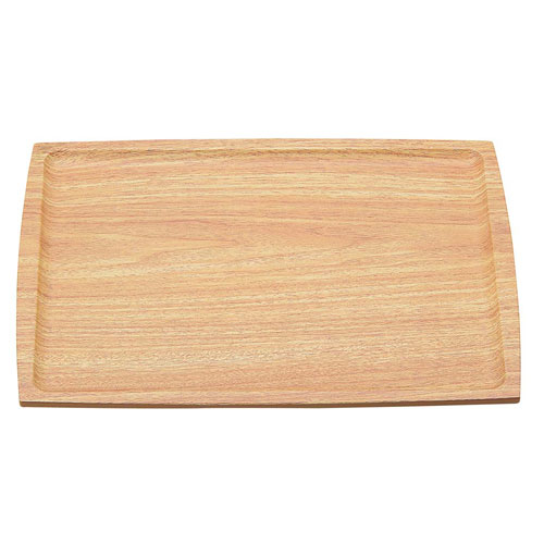 マイン 木目調ABSトレー 長角盆 薄木目 NS M44-354