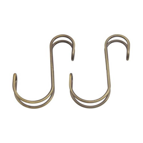 ハイロジック 横ブレ安定S字フック 小 ゴールド 2個入 95346