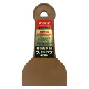 井上工具 ラバーヘラ 100mm 茶 12321