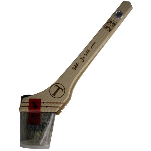 大塚刷毛 マルテー しまうま 二液用 筋違 胡麻 20号