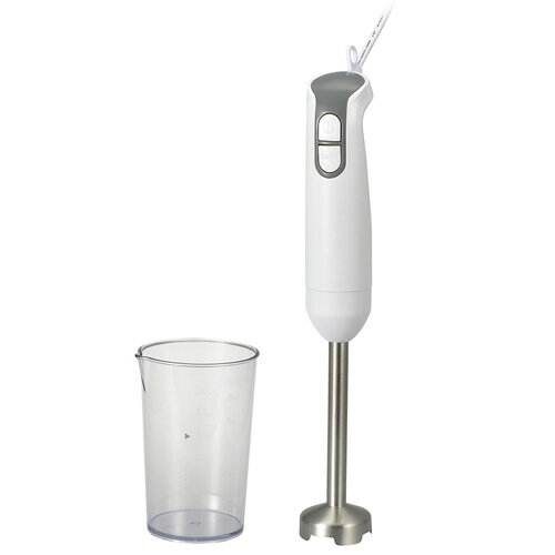 【レビューで1000円OFF】オーム電機 ハンドブレンダー COK-MS2A-W