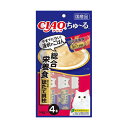 いなばペットフード CIAO チャオ ちゅーる 総合栄養食 まぐろ&ほたて貝柱 14g×4本