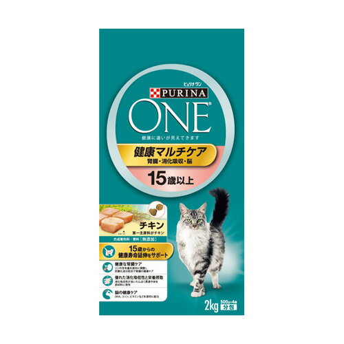 Other Wet Food - ネスレ ピュリナワン キャット 健康マルチケア 15歳以上 チキン 2kg