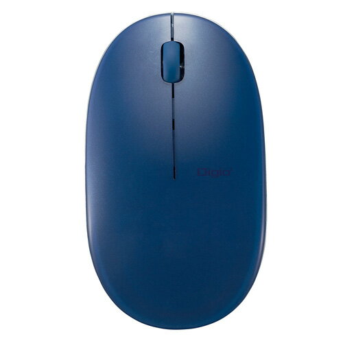 ナカバヤシ Digio2 Bluetooth BlueLEDマウス 「FLATTY」 ブルー MUS-BKT154BL