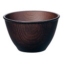WOOD スープボール 10cm ダークブラウン