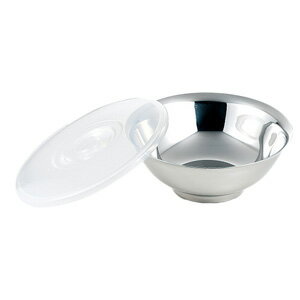 カンダ メタル丼 蓋付 ミラー磨き仕様 387098