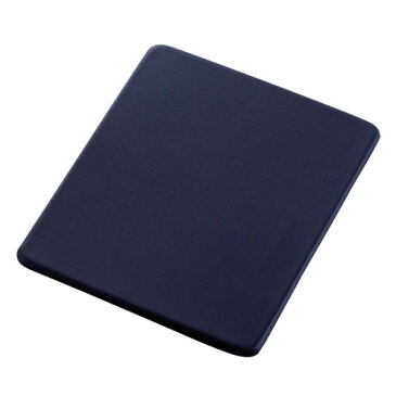 エレコム ELECOM ソフトレザー マウスパッド PUレザー ネイビー 150mm×180mm MP-SL01NV