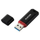 ポスト投函 エレコム USBメモリ USB3.1(Gen1) データ復旧サービス付 16GB キャップ式 1年(データ復旧サービス含む)保証 ブラック MF-DRU3016GBKR(2)