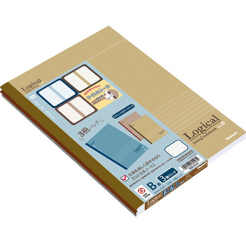 ʥХ䥷 󥰥Ρ B5 B 30 饷å顼 3ѥå NB507B-3P