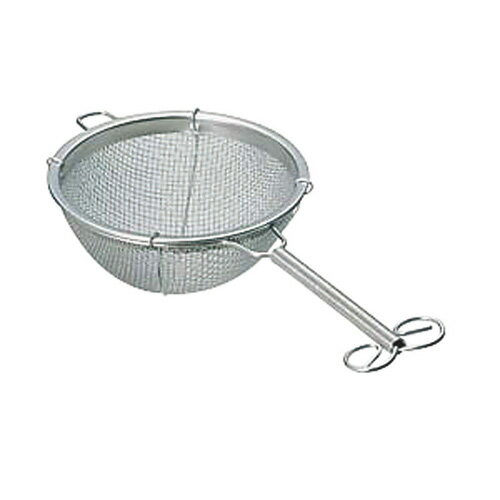 18-8共柄茶こし W 中