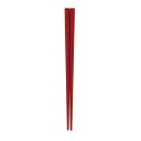 トルネード箸 赤 21cm