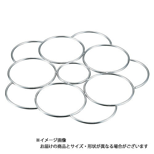 -------------------------------------------------------------- 画像はイメージです。 ※ PC環境により実際の色味や質感と異なって表示される場合がございます。 ※ 部品・パーツなどの一部の商品では本体の商品画像を使用しております。 ※ 製品の仕様・画像・パッケージは、メーカー側から予告なく変更される場合があります。 -------------------------------------------------------------- 段付鍋に合います。外径：480リング内：134材質：18-8ステンレス生産地：燕三条 【#206】