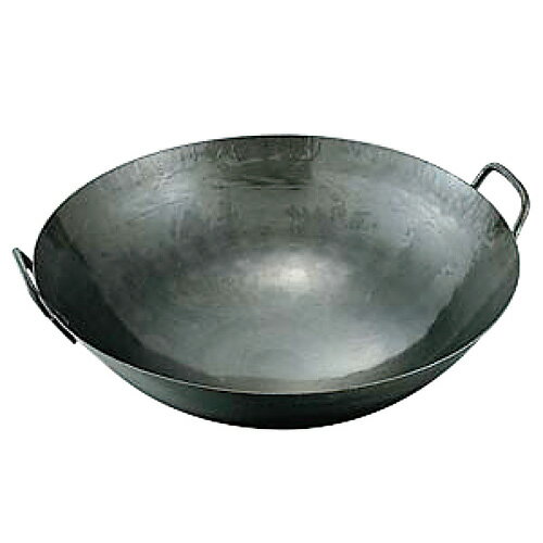 鉄打出中華鍋 1.2mm 取手溶接 42cm