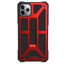 アーバン アーマー ギア スマホケース メンズ 【送料無料】URBAN ARMOR GEAR社製 iPhone 11 Pro Max MONARCH ケース クリムゾン UAG-IPH19L-P-CR 日本正規代理店品