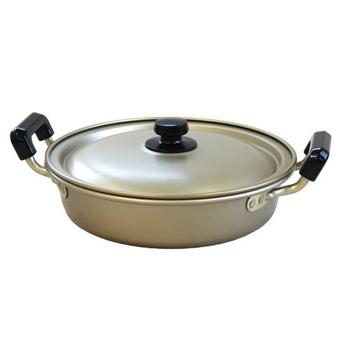 アカオ しゅう酸 実用鍋 硬質 浅型 24cm