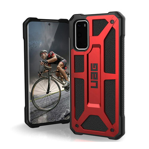 URBAN ARMOR GEAR社製 Galaxy S20 MONARCH ケース クリムゾン UAG-GLXS20-P-CR 日本正規代理店品