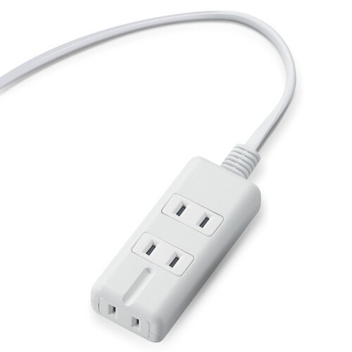 エレコム ELECOM 電源タップ 雷ガード マグネット付 1m 3口 ホワイト T-KM01-2310WH