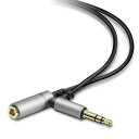エレコム ELECOM ヘッドホン延長ケーブル 高音質 3m シルバー EHP-35ELN30SV