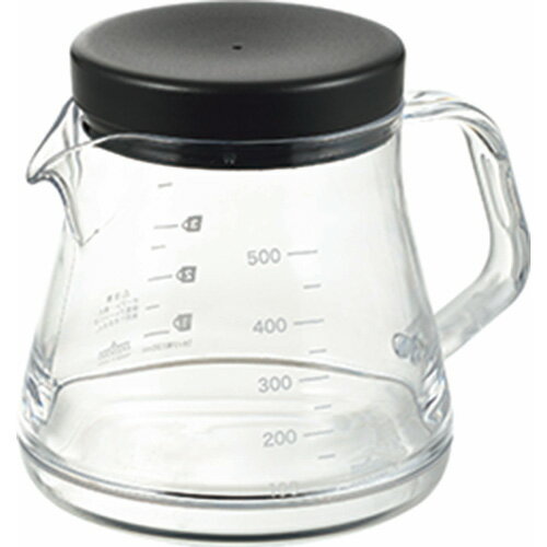 曙産業 コーヒーサーバーストロン500 ブラック TW-3732 トライタン樹脂製 割れにくい 日本製 珈琲 ポット 軽量 おしゃれ