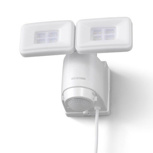 【レビューで1000円OFF】アイリスオーヤマ LED防犯センサーライト AC式 パールホワイト LSL-ACTN-1200