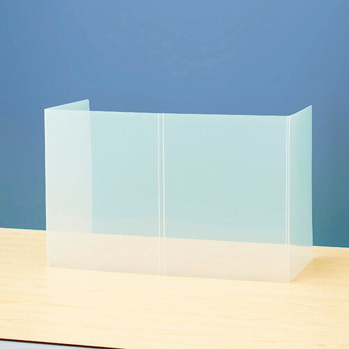 ナカバヤシ 折りたたみモバイルパーティション クリア PTS-OT1034CR