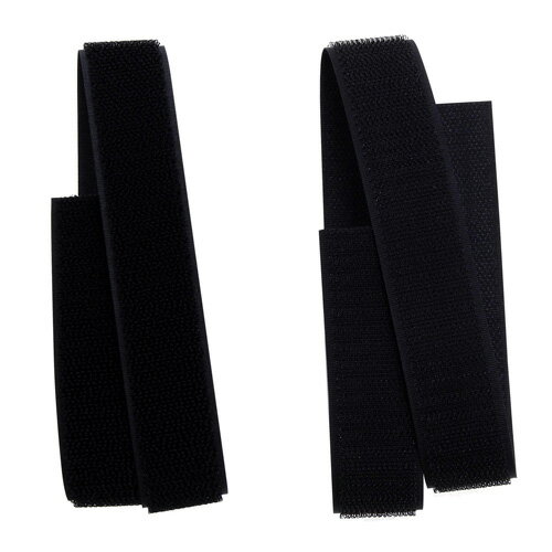 和気産業 強力面ファスナー バリバリテープ 縫製用 幅25mm×長さ500mm 黒 BR017