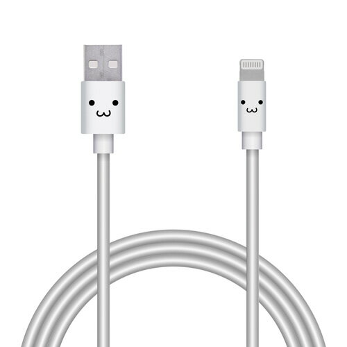 ポスト投函 エレコム ELECOM ライトニングケーブル 1.2m カラフル Lightning（オス） USB-A（オス） RoHS指令準拠 ホワイト MPA-FUAL12CWH