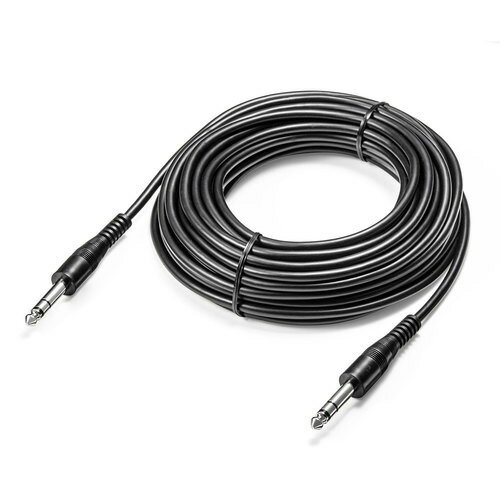 サンワサプライ 6.3mmステレオ標準プラグ（オスーオス）ケーブル 10m MM-SPKB1-10