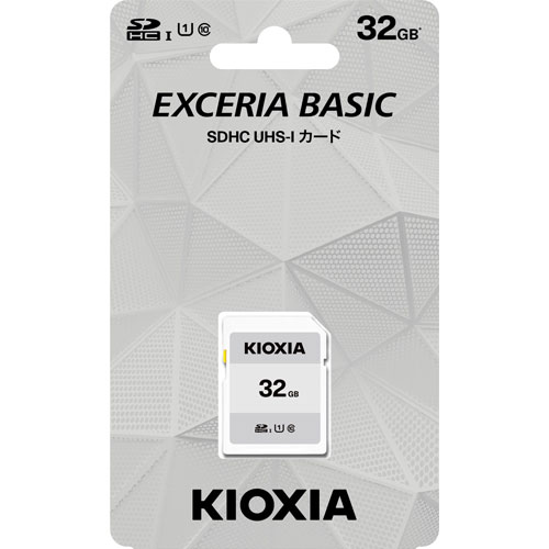 KIOXIA EXCERIA BASIC SDカード 32GB KCA-SD032GS