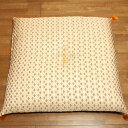 メーカー直送 イケヒコ 金襴 御前(仏前)座布団 白虎 低反発 約70×70cm