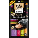 シーバ とろ~り メルティ 4つの味 海の幸の魅惑 12g×4本
