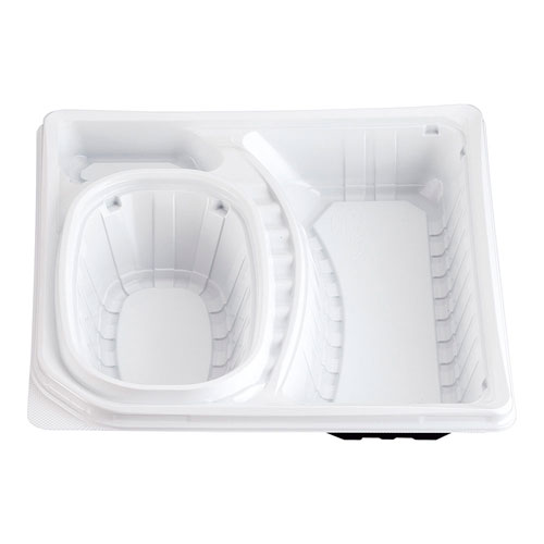 エフピコチューパ デリカランチ DL-23-23 本体 白 50個入